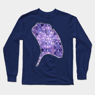 Mosaic Ginkgo (Ultra-Violet) Long Sleeve T-Shirt